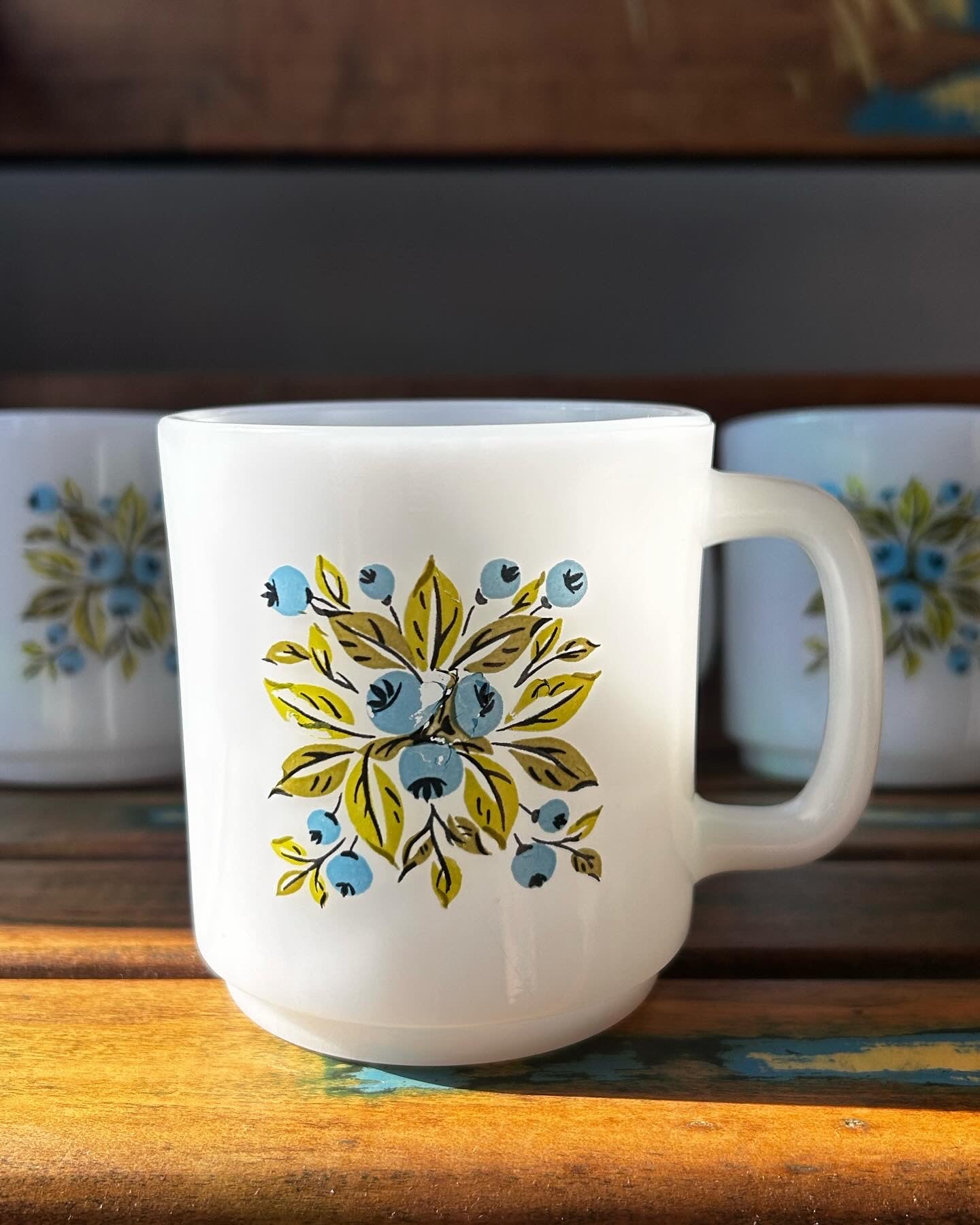 1960’s Glasbake Mugs