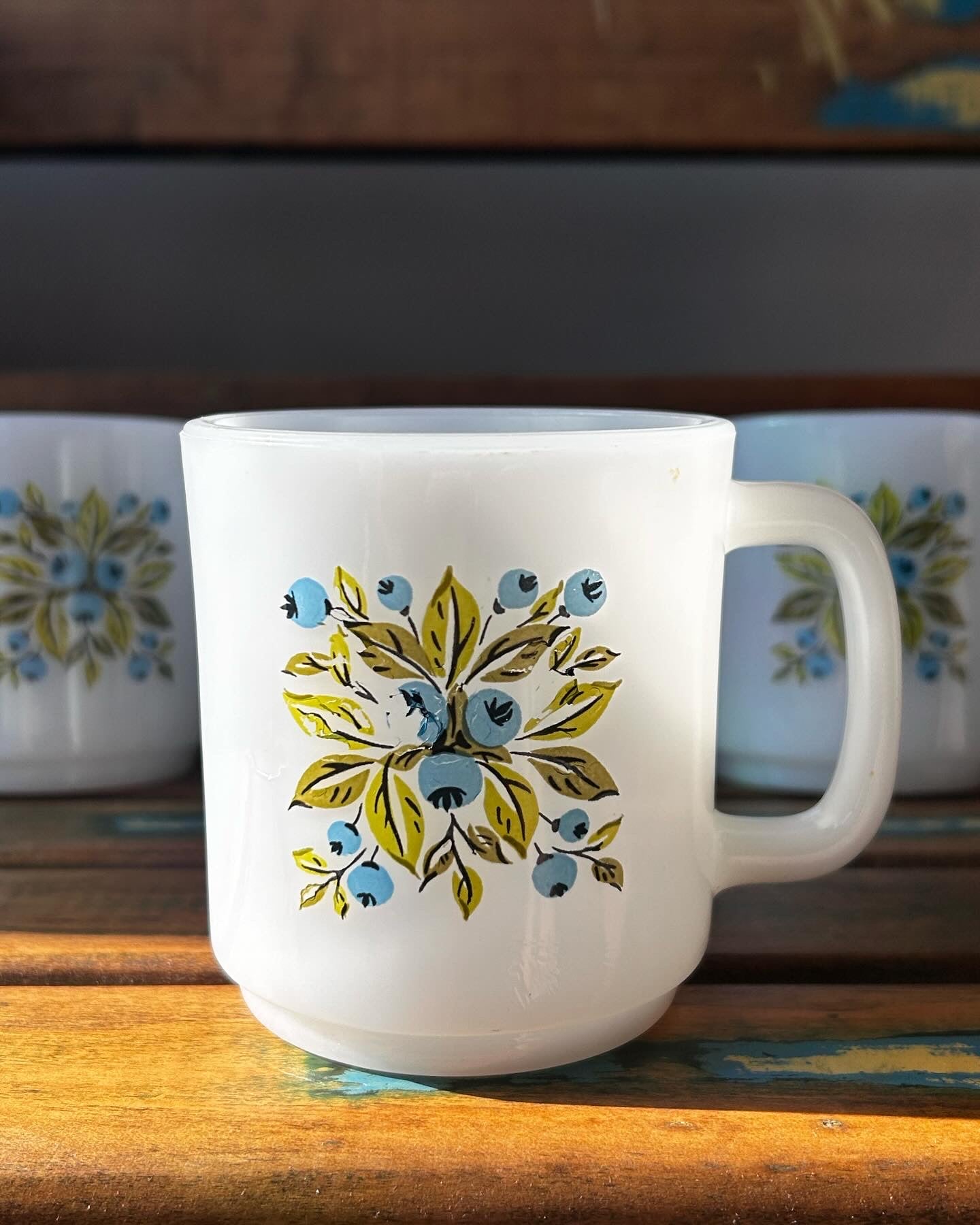 1960’s Glasbake Mugs